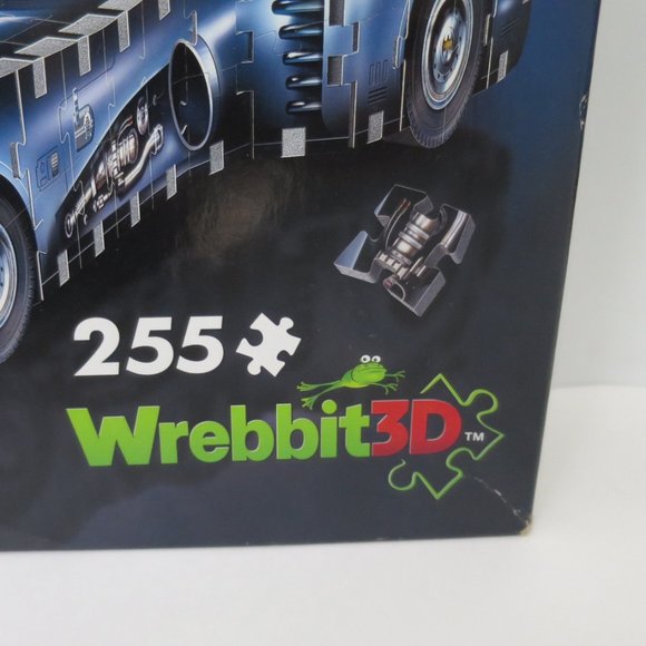 Wrebbit 3D Batman Batmobile Foam Puzzle 255 Piece - Picture 3 of 9
